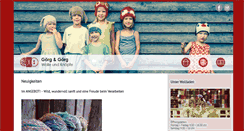 Desktop Screenshot of goerg-wolle.de